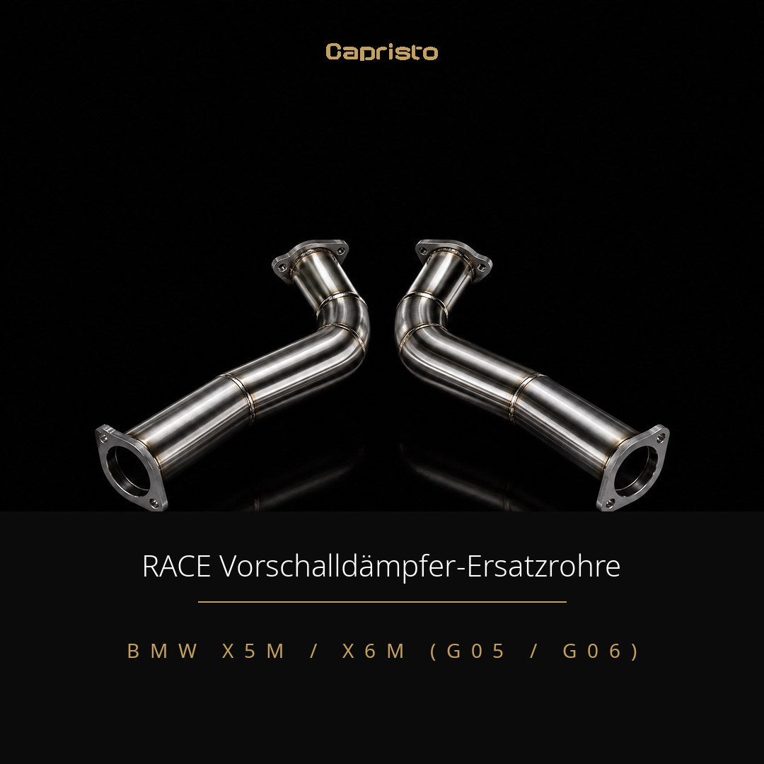 RACE Capristo Klappenabgasanlage mit OPF-Ersatz – BMW X5M / X6M (G05 / G06)