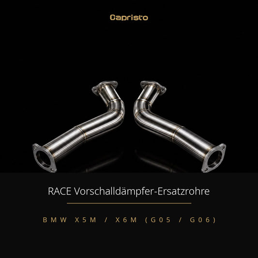 RACE Capristo Klappenabgasanlage mit OPF-Ersatz – BMW X5M / X6M (G05 / G06)