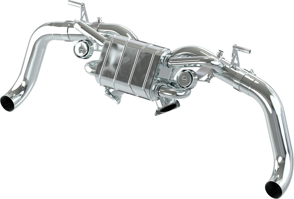 Capristo RACE Kat-/Partikelfilter-Ersatzrohre – Audi R8 V10 (4S PA) - Bild 1