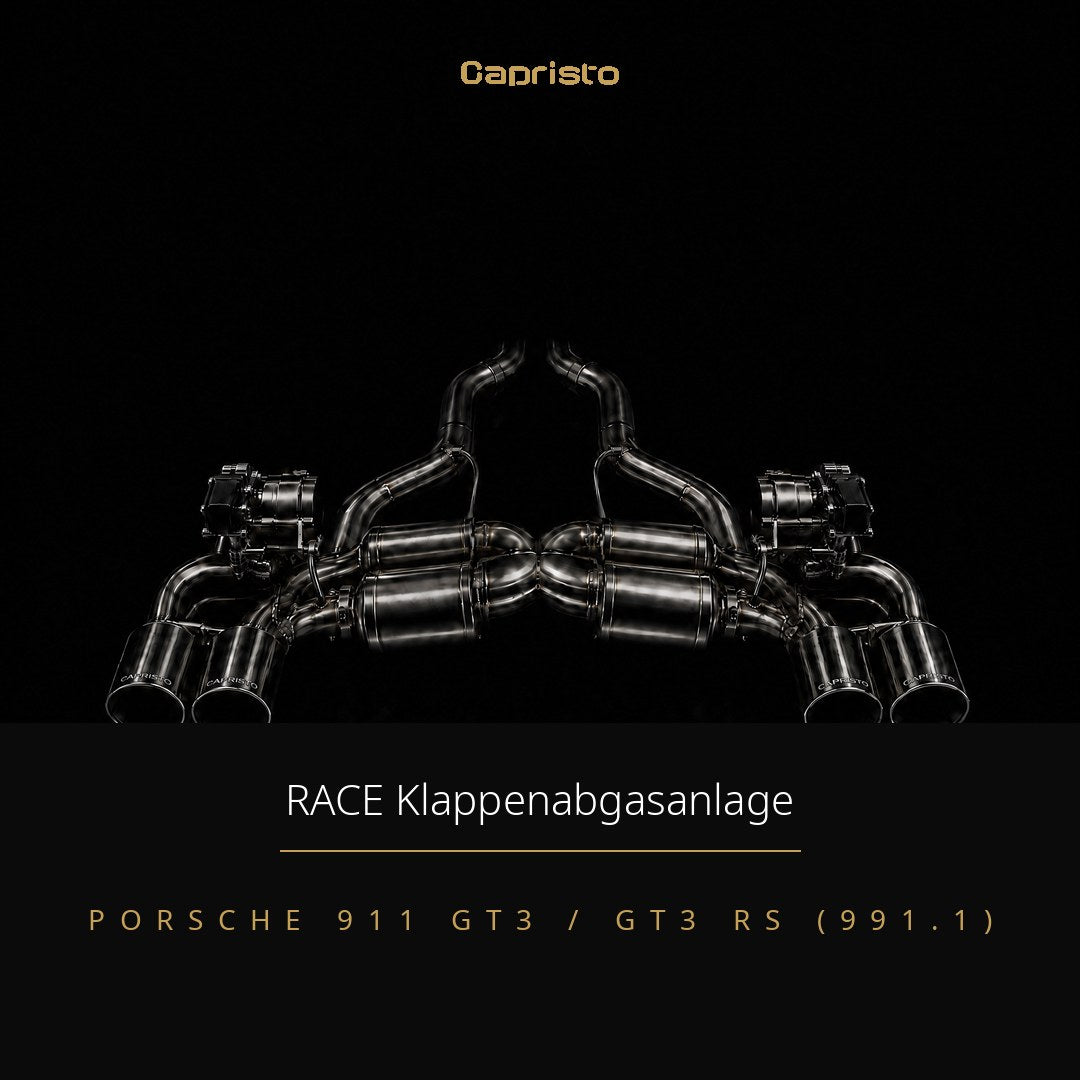 RACE Capristo Klappenabgasanlage – Porsche 911 GT3 (991.1)