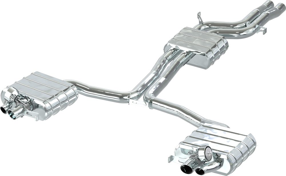 Capristo RACE Mittelschalldämpfer-Ersatzrohre – Audi RS5 - Bild 1
