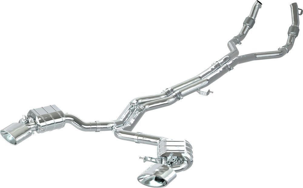 Capristo ECE Klappenabgasanlage mit OEM-Aktuatoren – Audi RS6/RS7 (C8) - Bild 1