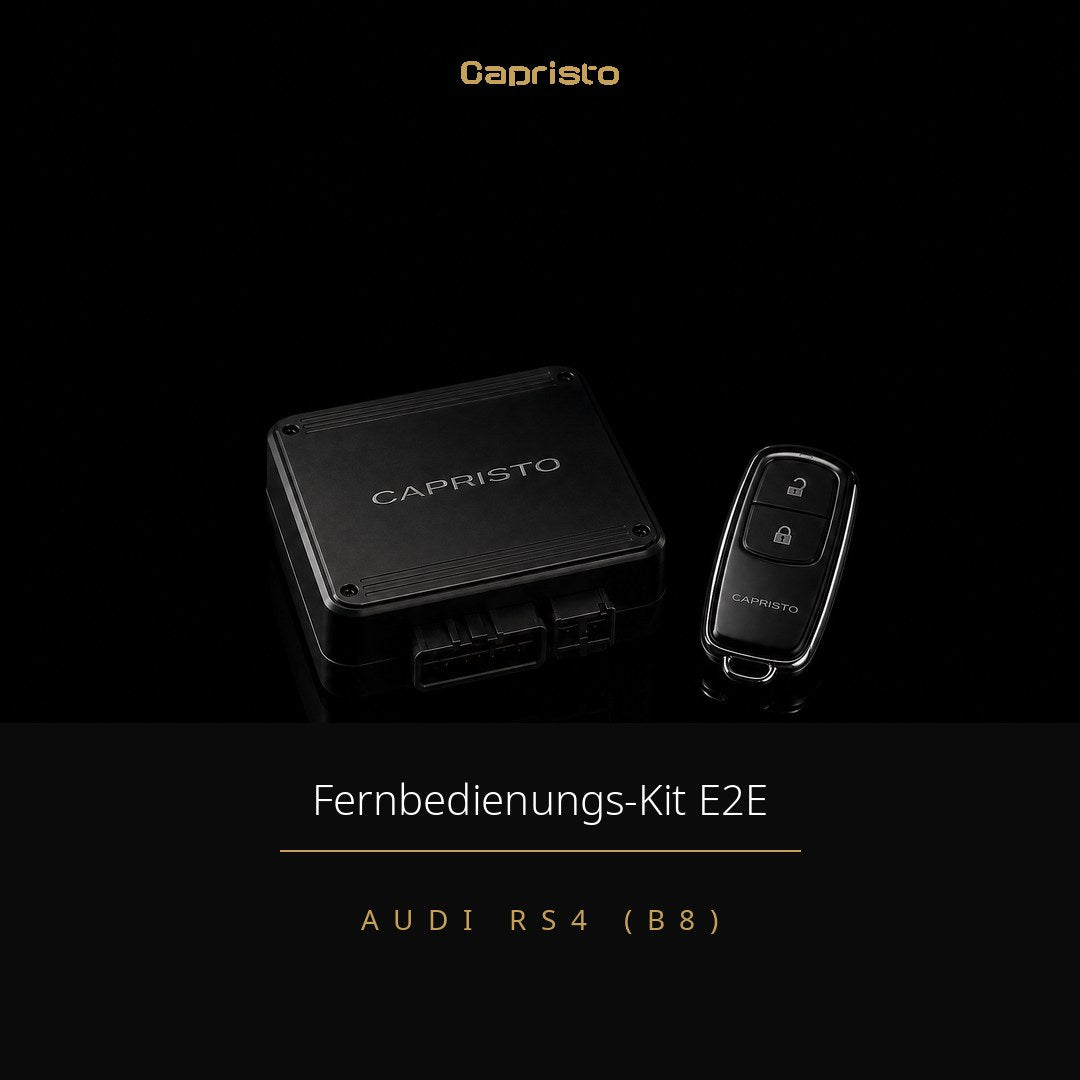 Capristo EVCU-1 Steuerung mit Fernbedienung – Audi RS4 (B8)