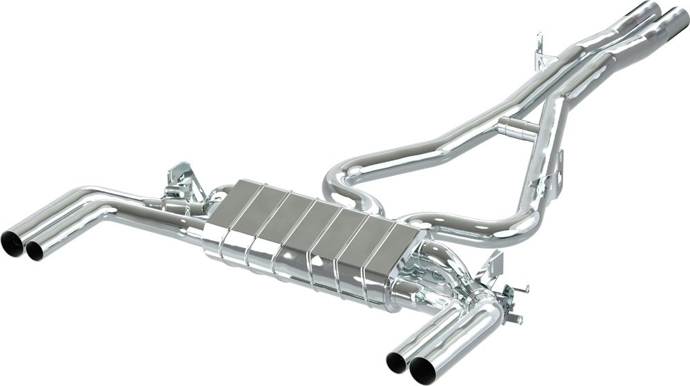 Capristo RACE Klappenabgasanlage mit Carbon-Endrohren – Audi TT RS (8S) - Bild 1