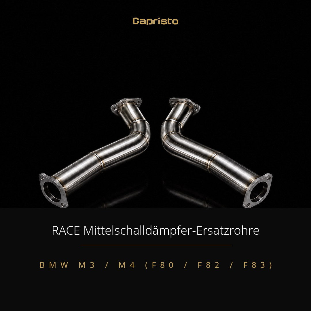 RACE Capristo Set: MSD-Ersatz und Nachkatersatz – BMW M3 / M4 (F80 / F82 / F83)
