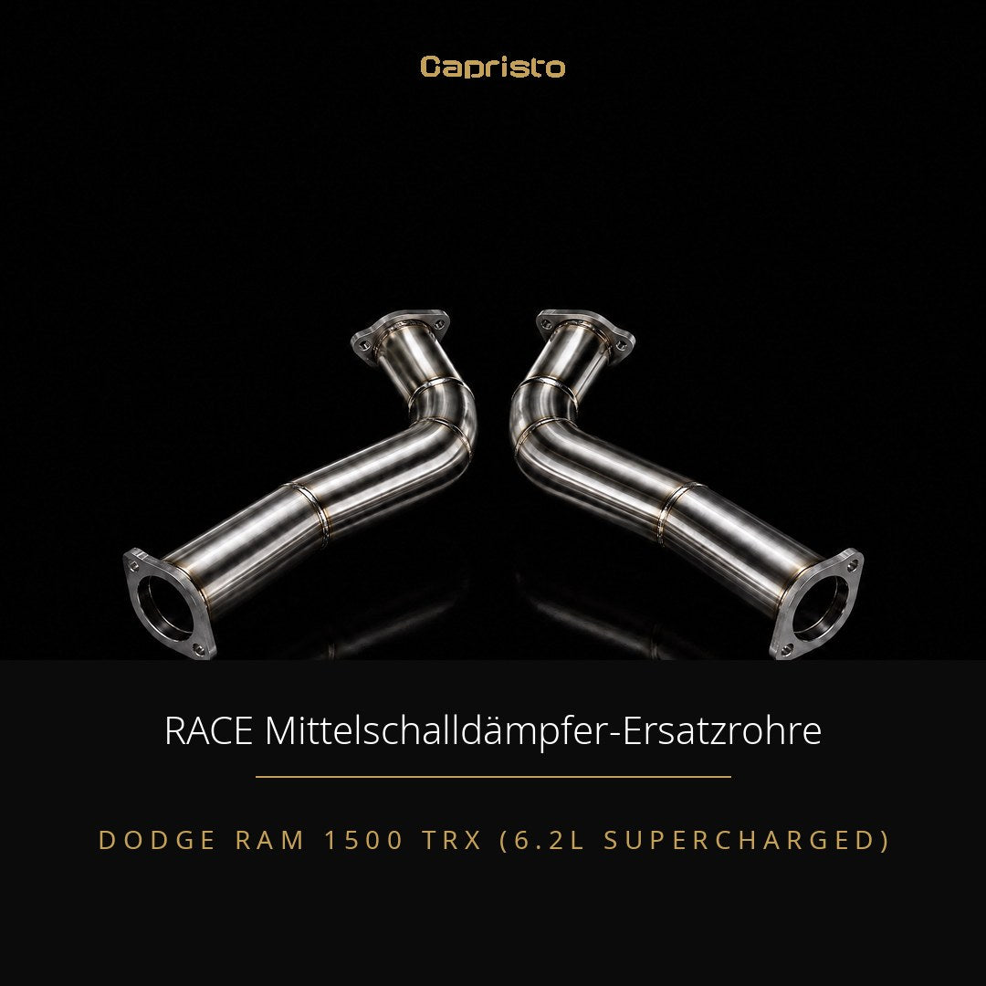 Capristo RACE Mittelschalldämpfer-Ersatzrohre – Dodge Ram 1500 TRX