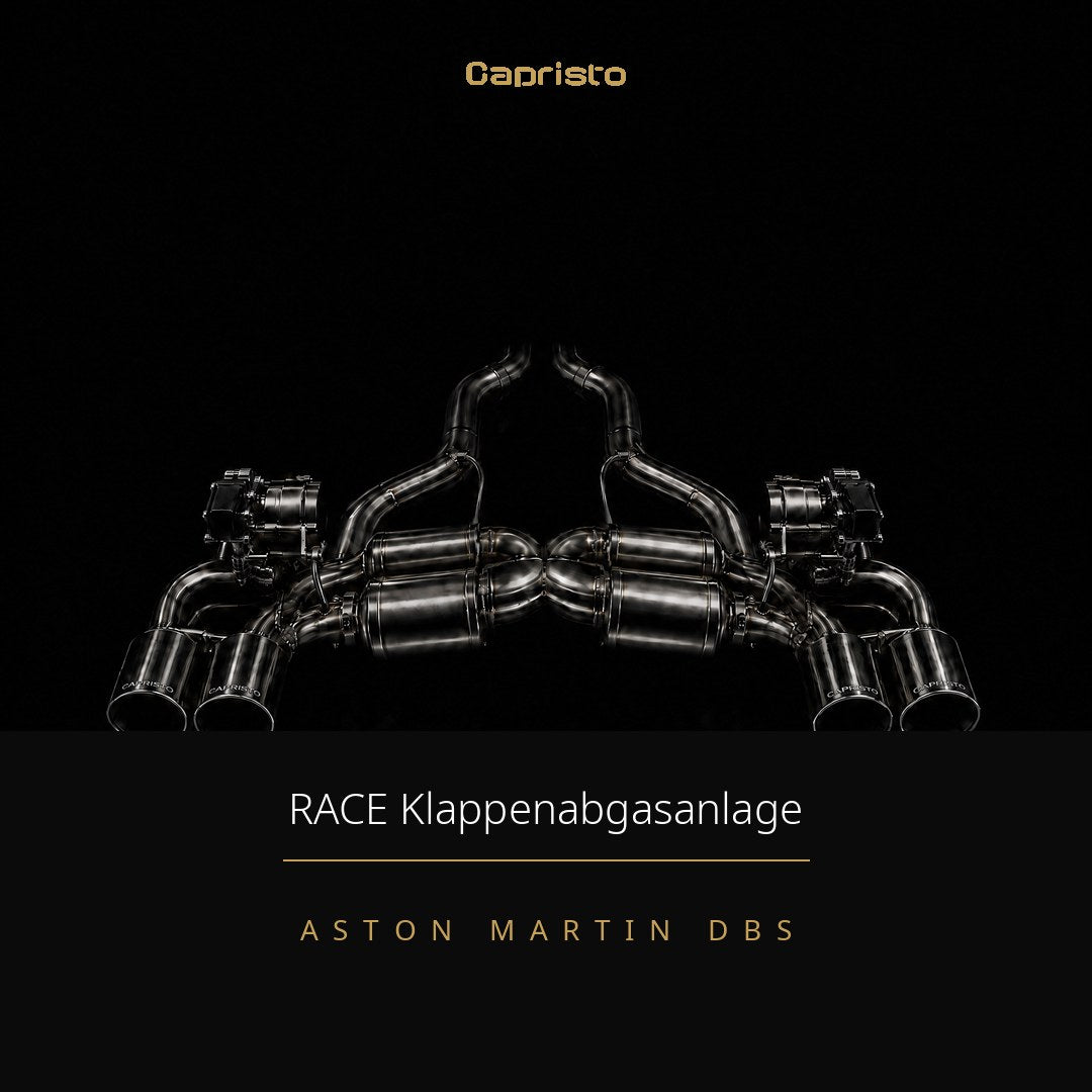 Capristo RACE Klappenabgasanlage – Aston Martin DBS