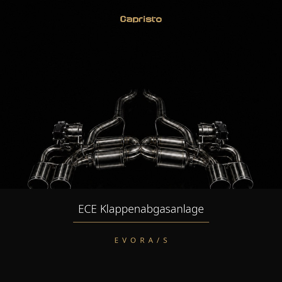 ECE Capristo Klappenabgasanlage – Lotus Evora / Evora S