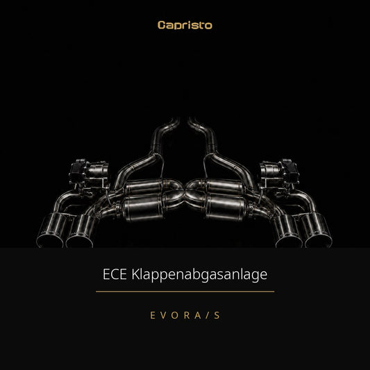 ECE Capristo Klappenabgasanlage – Lotus Evora / Evora S