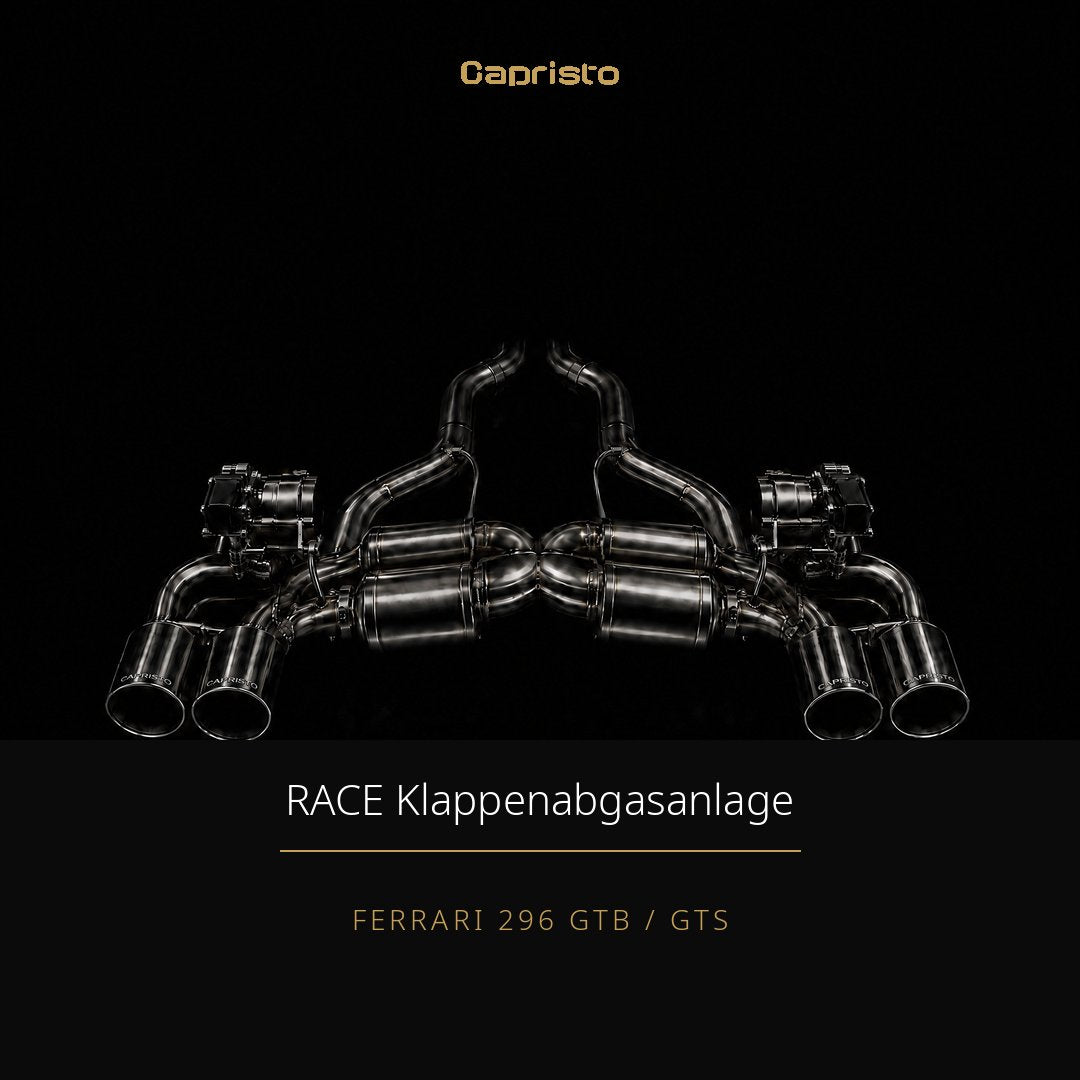 RACE Capristo Komplettsystem mit Capristo Heck – Ferrari 296 GTB/GTS