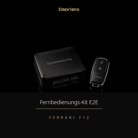 RACE Capristo Klappenabgasanlage (inkl. Fernbedienung) – Ferrari F12