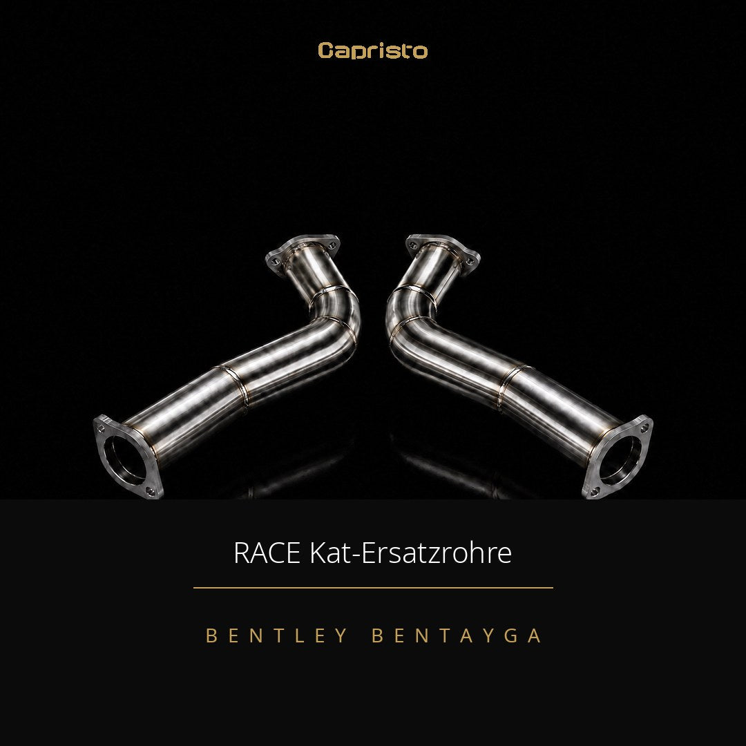 Capristo RACE Kat-Ersatzrohre – Bentley Bentayga W12