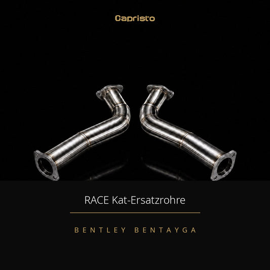 Capristo RACE Kat-Ersatzrohre – Bentley Bentayga W12
