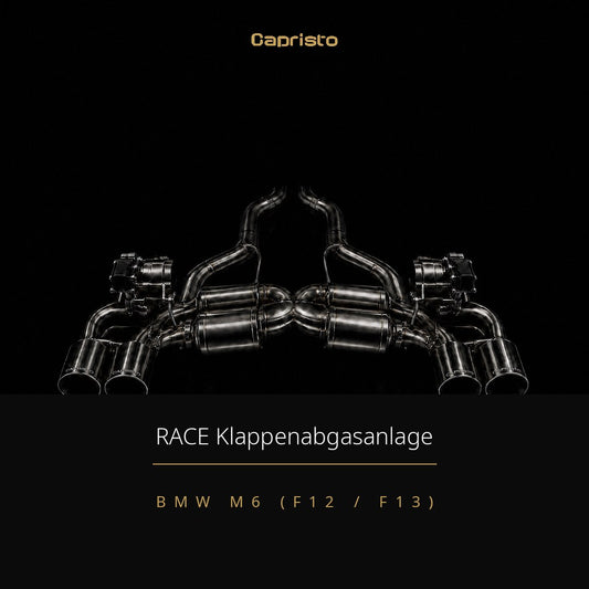 RACE Capristo Klappenabgasanlage – BMW M6 (F12 / F13)