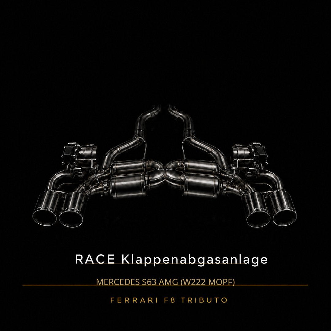 RACE Capristo Klappenabgasanlage – Mercedes S560 (W222 MOPF)