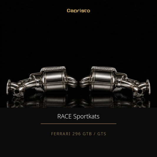 RACE Capristo Sportkatalysatoren – Ferrari 296 GTB/GTS