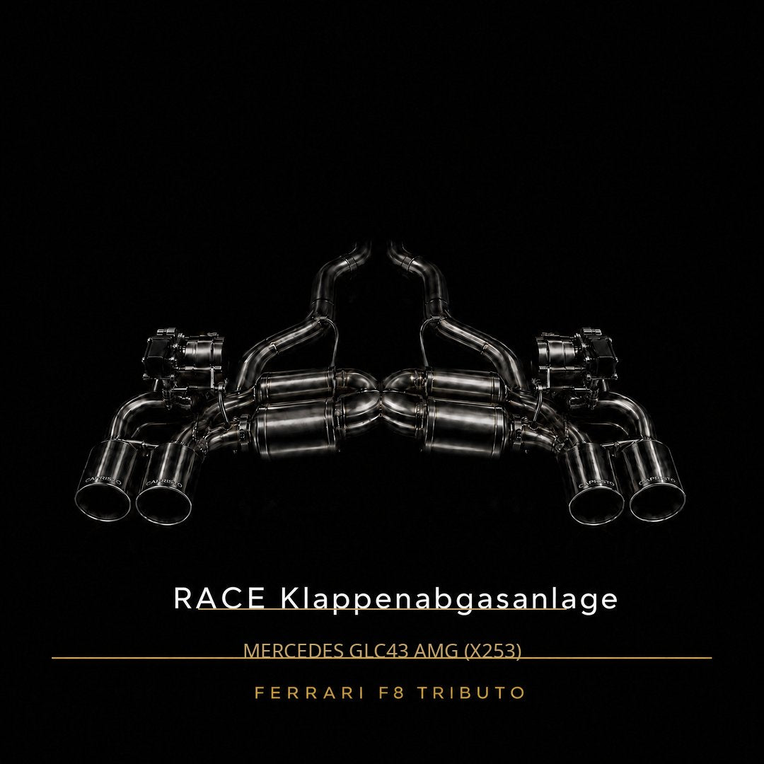 RACE Capristo Klappenabgasanlage – Mercedes GLC43 AMG (X253 / C253)
