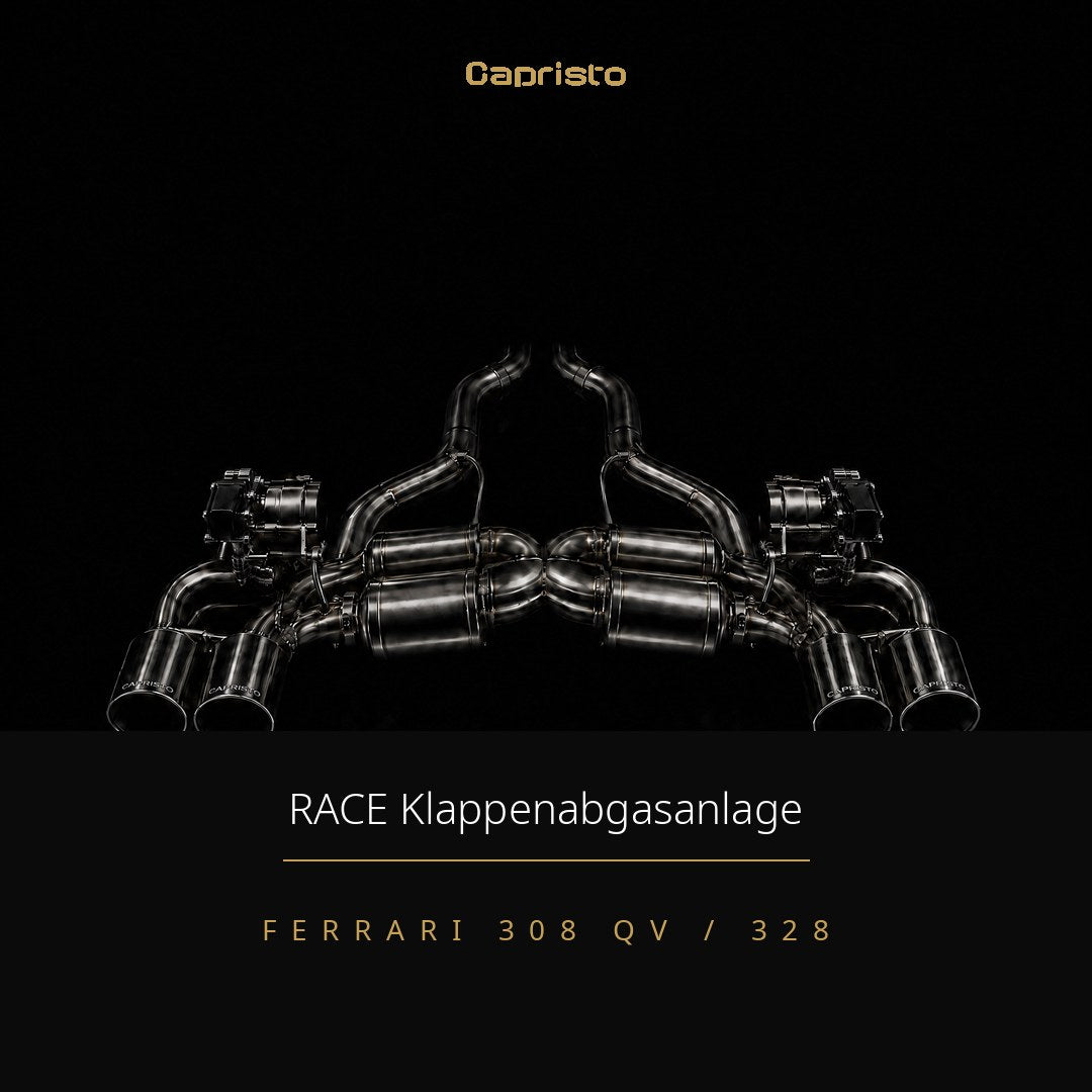 RACE Capristo Abgasanlage (ohne Klappen) – Ferrari 308 QV / 328 GTB / GTS